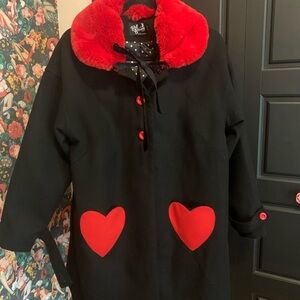 HELL BUNNY 🐰❤️ WINTER JACKET MEDIUM UK 12